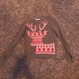 Cute rain deer sweater, perfect for winter!